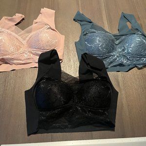 Bra set of three XL